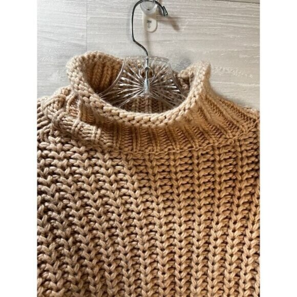Cable-knit‎ Turtleneck Sweater Size XS NWOT - Picture 5 of 7